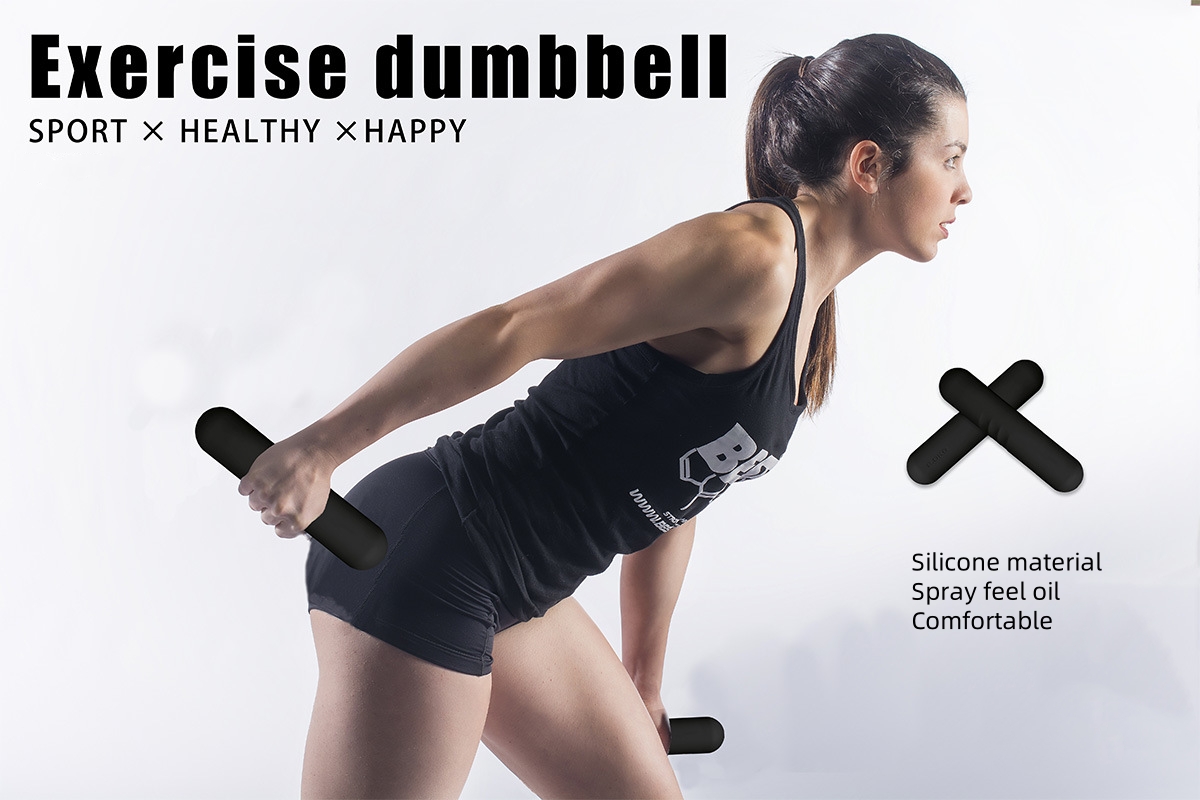 Barbell Bar Beam Silicone Dumb - Yoga Fitness Power Yoga recension och pris