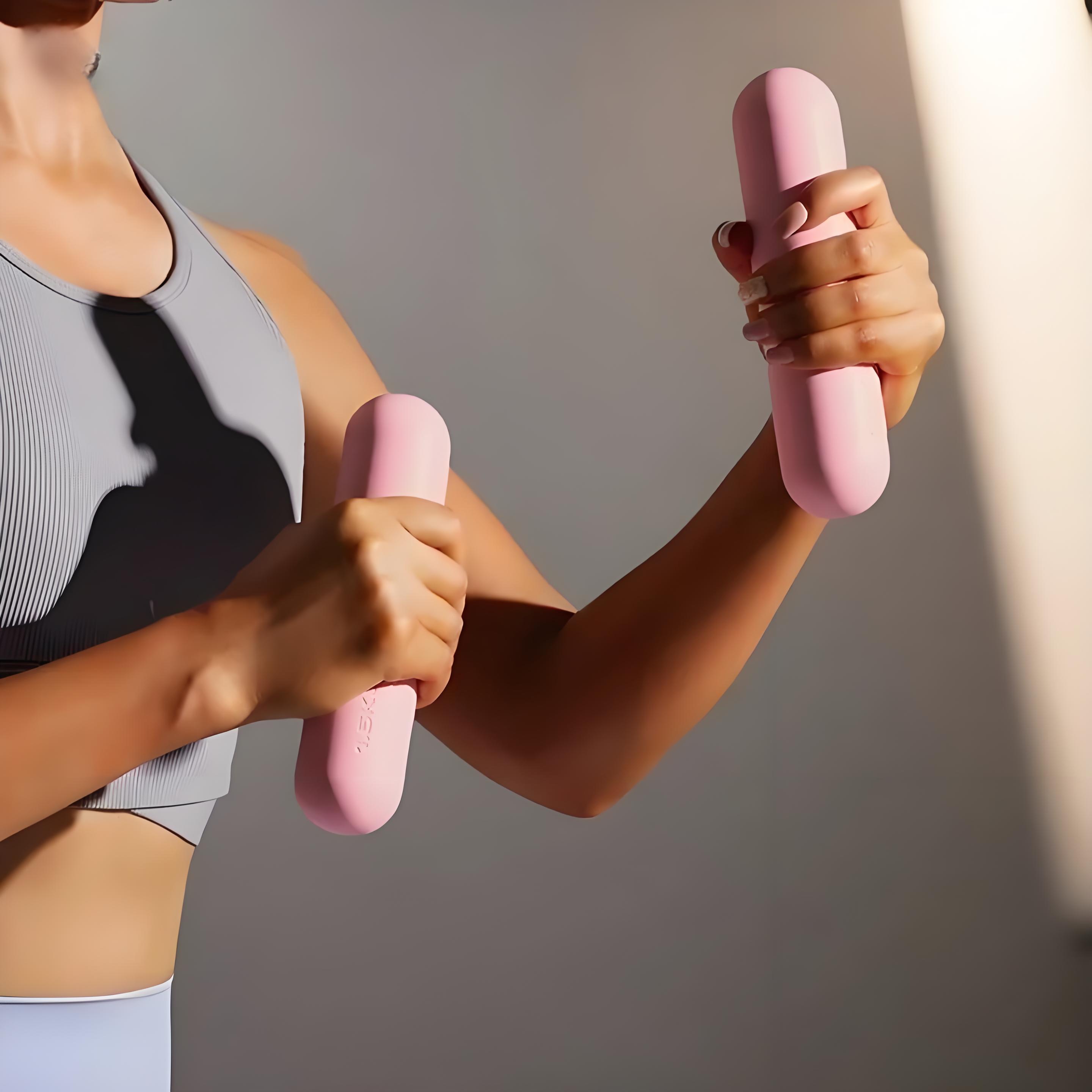 Barbell Bar Beam Silicone Dumb - Yoga Fitness Power Yoga recension och pris