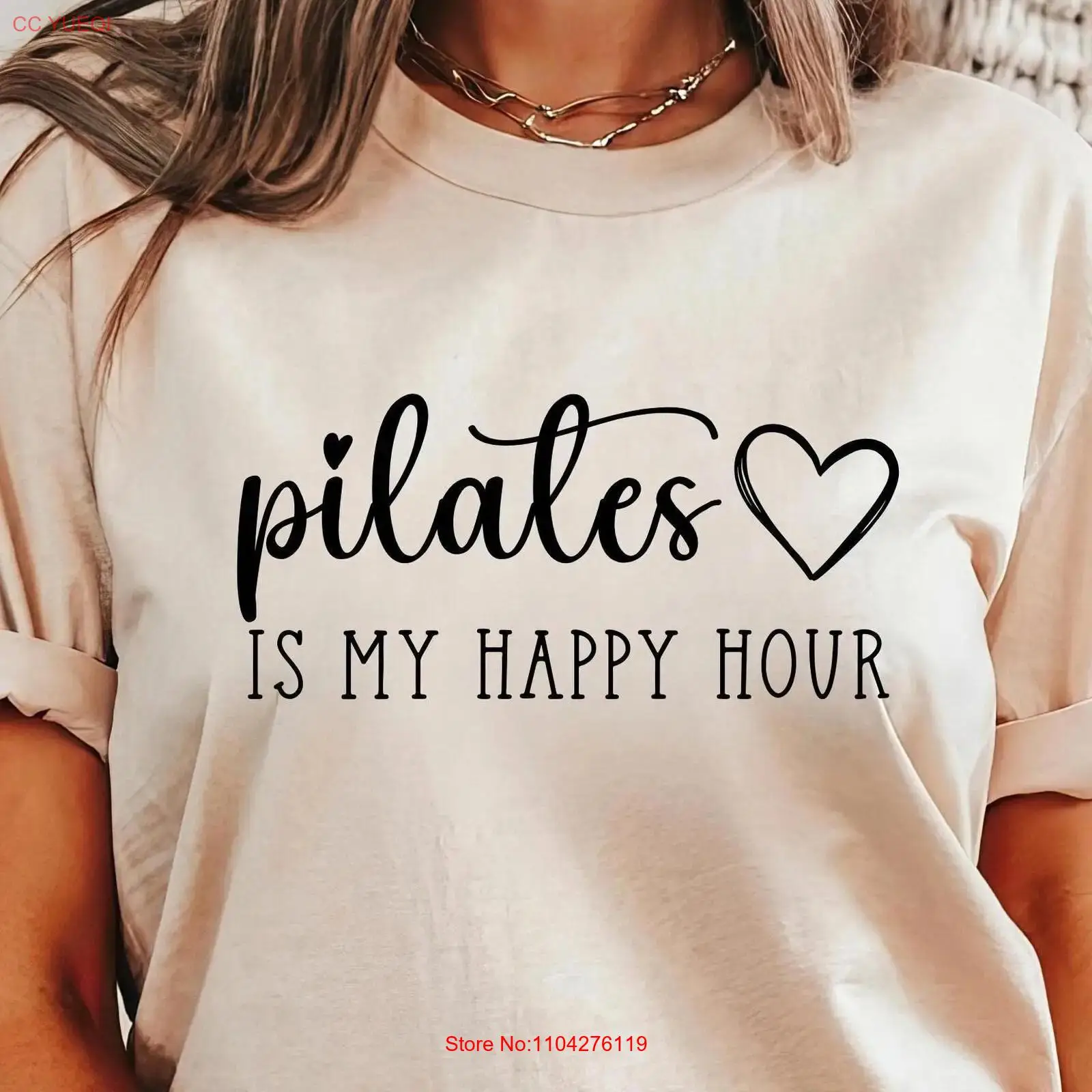 Pilates is my Happy Hour T Shi - Yoga Fitness Instructor recension och pris