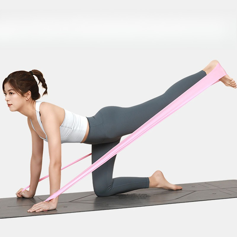 Elastic Non-slip Resistance Ba - Yoga Fitness Health recension och pris