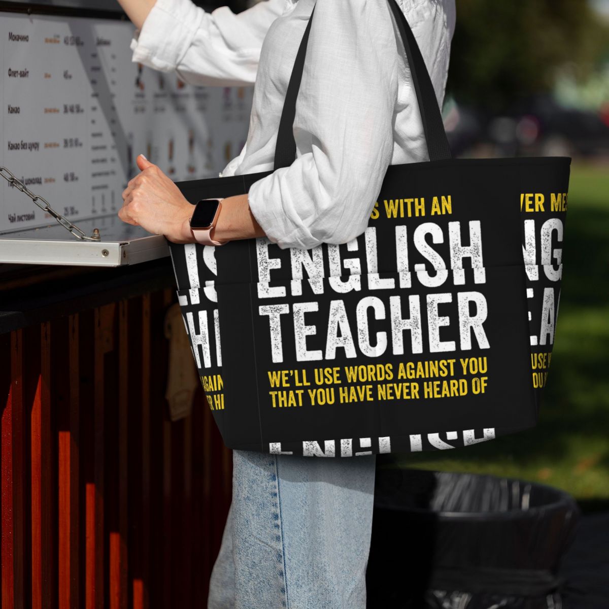 Never Mess With An English Tea - Yoga Fitness Teacher recension och pris