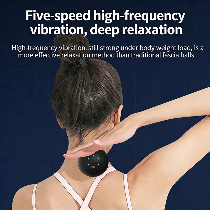 Electric Massage Ball Health C - Yoga Fitness Health recension och pris