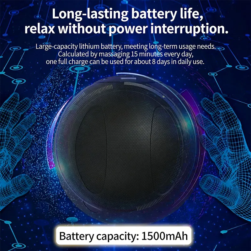 Electric Massage Ball Health C - Yoga Fitness Health recension och pris