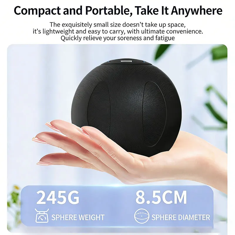 Electric Massage Ball Health C - Yoga Fitness Health recension och pris