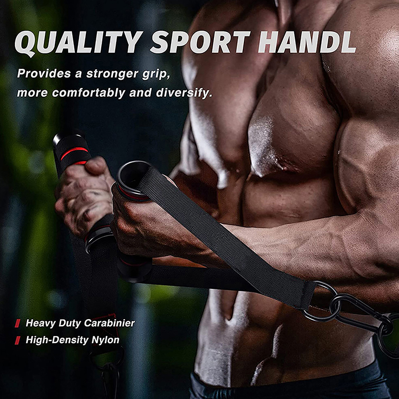 Heavy Duty Cable Machine Handl - Yoga Fitness Power Yoga recension och pris