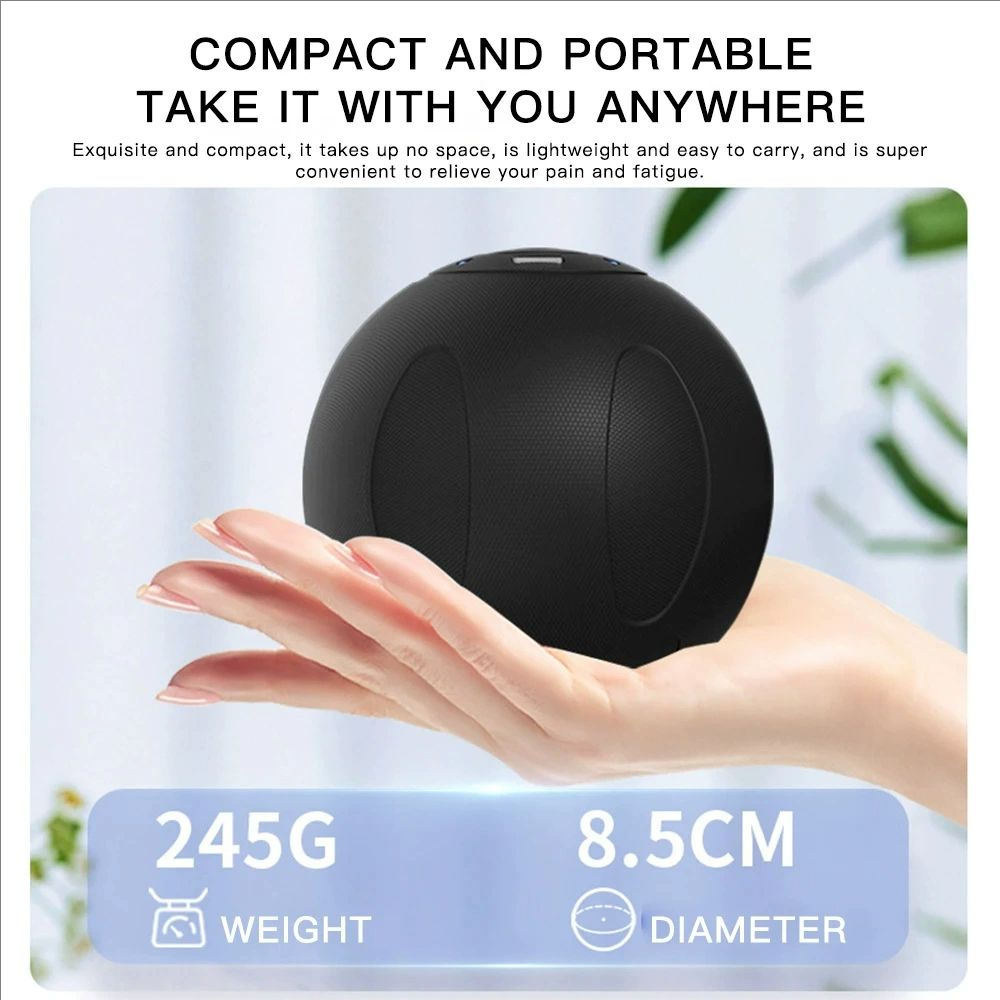 Electric Massage Ball Health C - Yoga Fitness Health recension och pris