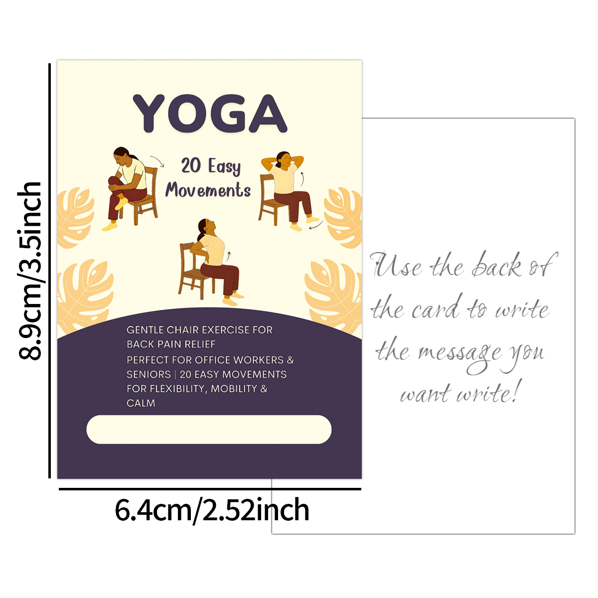 21pcs Seated Yoga Cards,Easy C - Yoga Fitness Instructor recension och pris