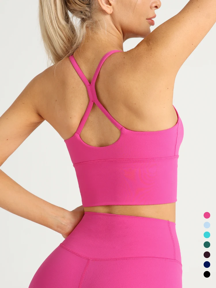 Women Sexy Cross Back Yoga Ves - Yoga Mat For Fitness recension och pris