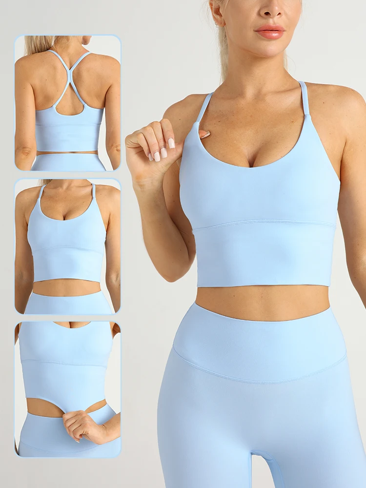 Women Sexy Cross Back Yoga Ves - Yoga Mat For Fitness recension och pris